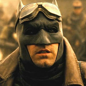 Ben Affleck as Batman in Batman v Superman: Dawn of Justice