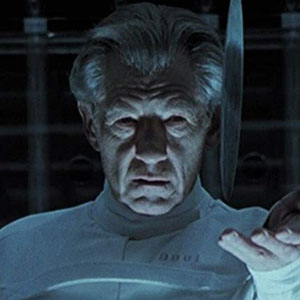 Ian McKellen as Erik Lehnsherr/Magneto in X-Men 2