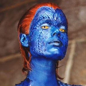 Rebecca Romijn-Stamos as Mystique in X-Men