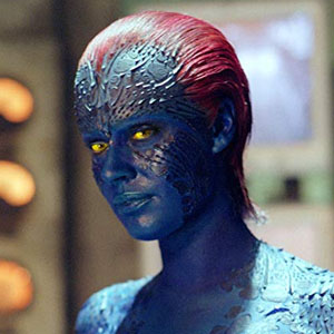 Rebecca Romijn-Stamos as Raven Darkholme/Mystique in X-Men 2