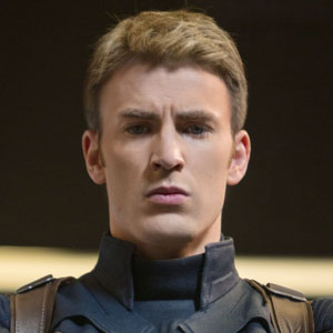 Chris Evans as Steve Rogers/Captain America in Captain America: The Winter Soldier