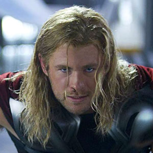 Chris Hemsworth as Thor in Avengers