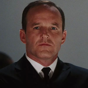 Clark Gregg as Agent Coulson in Iron Man