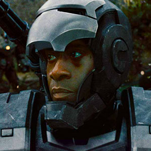 Don Cheadle as Lt. Col. James "Rhodey" Rhodes in Iron Man 2