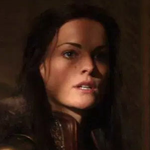 Jaimie Alexander as Sif in Thor: The Dark World