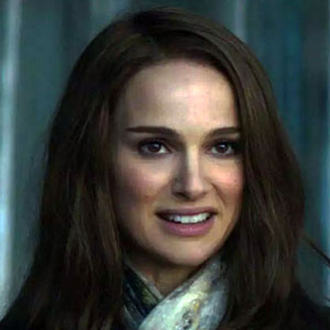 Natalie Portman as Jane Foster in Thor: The Dark World