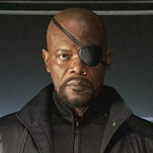 Samuel L. Jackson as Nick Fury in Avengers