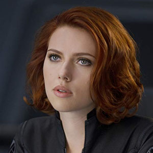 Scarlett Johansson as Natasha Romanoff/Black Widow in Avengers