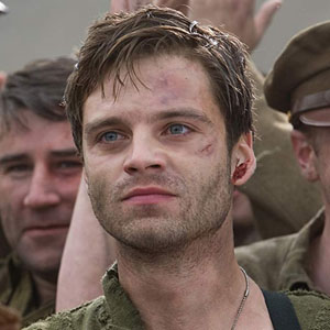Sebastian Stan as Bucky in Captain America: The First Avenger