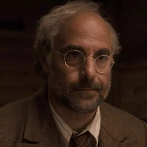 Stanley Tucci as Dr. Abraham Erskine in Captain America: The First Avenger