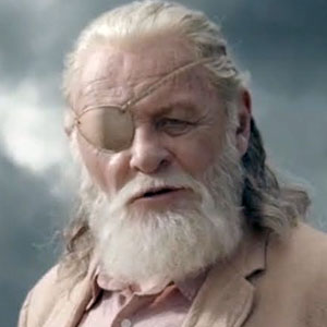 Anthony Hopkins as Odin in Thor: Ragnarok