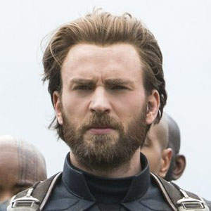 Chris Evans as Steve Rogers/Captain America in Avengers: Infinity War