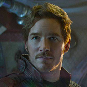 Chris Pratt as Peter Quill/Star-Lord in Avengers: Infinity War