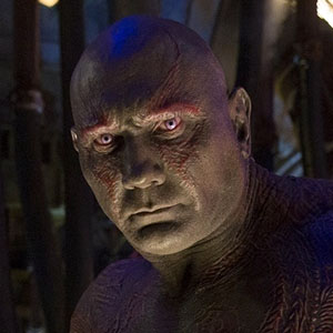 Dave Bautista as Drax in Avengers: Infinity War