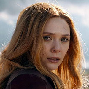 Elizabeth Olsen as Wanda Maximoff/Scarlet Witch in Avengers: Infinity War