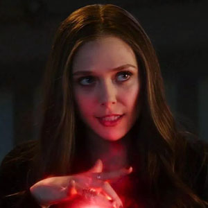 Elizabeth Olsen as Wanda Maximoff/Scarlet Witch in Captain America: Civil War