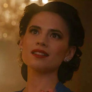 Hayley Atwell as Peggy Carter in Avengers: Age of Ultron