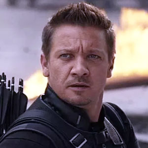 Jeremy Renner as Clint Barton/Hawkeye in Captain America: Civil War