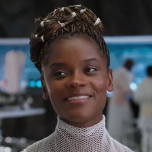 Letitia Wright as Shuri in Black Panther