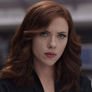 Scarlett Johansson as Natasha Romanoff/Black Widow in Captain America: Civil War