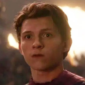 Tom Holland as Peter Parker/Spider-Man in Avengers: Infinity War