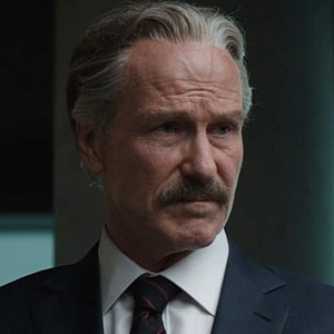 William Hurt as Secretary of State Thaddeus Ross in Captain America: Civil War