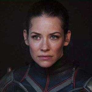 Evangeline Lilly as Hope Van Dyne/Wasp in Ant-Man and the Wasp