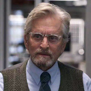 Michael Douglas as Dr. Hank Pym in Ant-Man and the Wasp
