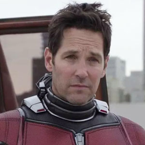 Paul Rudd as Scott Lang/Ant-Man in Ant-Man and the Wasp