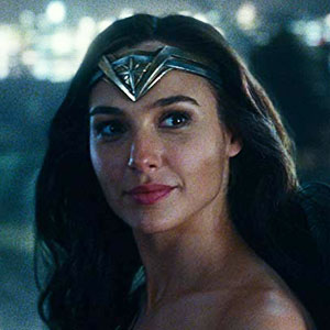 Gal Gadot as Wonder Woman/Diana Prince in Justice League