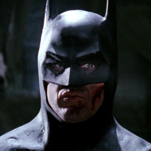 Michael Keaton as Batman/Bruce Wayne in Batman (1989)