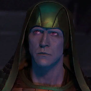 Lee Pace as Ronan in Captain Mervel