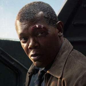 Samuel L. Jackson as Nick Fury in Captain Marvel