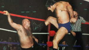 george animal steele challenging bruno sammartino large