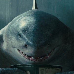Sylvester Stallone as King Shark in The Suicide Squad